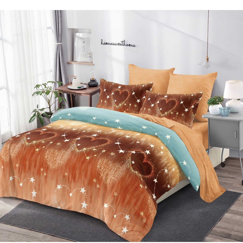 Lenjerie finet 6 piese Cearceaf cu Elastic EST10