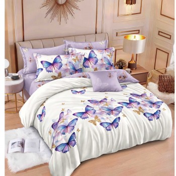 Lenjerii de pat finet gros 6 piese Cerarceaf cu Elastic COD ABF260  Lenjerii de pat finet gros 6 piese Cerarceaf cu Elastic COD ABF260