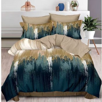 Lenjerie de pat 6 piese bumbac finet PUCIOASA COD BFP100