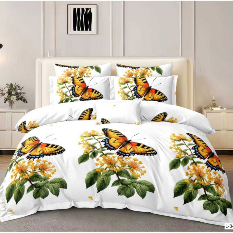  Lenjerii de pat finet gros 6 piese  ABF227