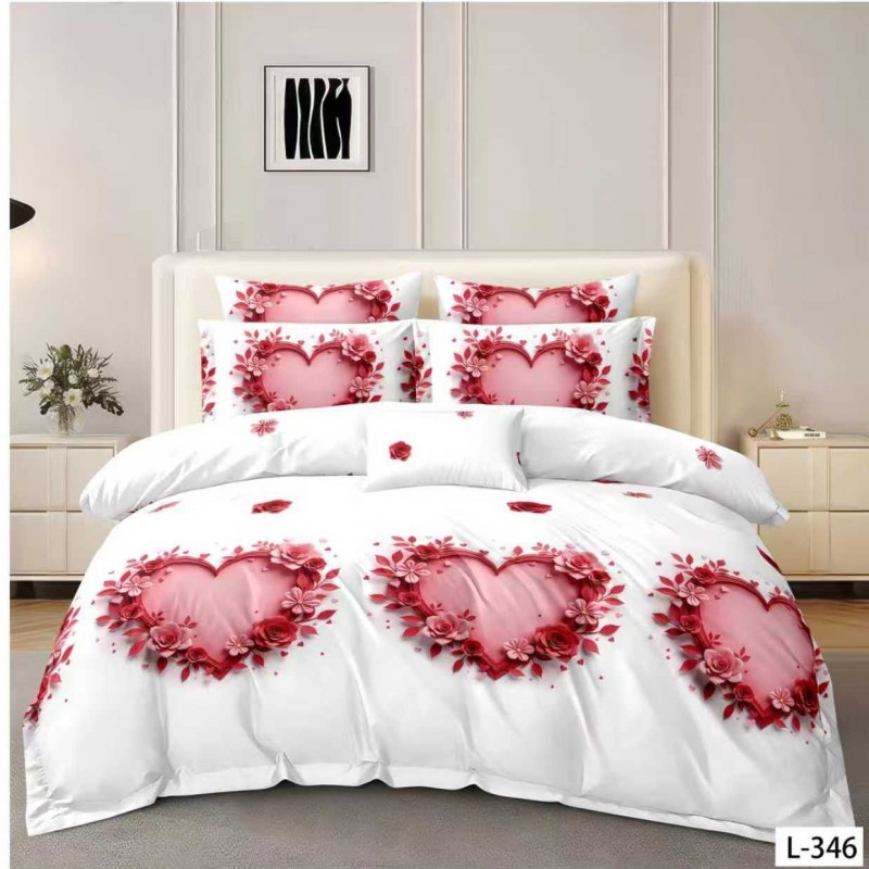  Lenjerii de pat finet gros 6 piese  ABF209