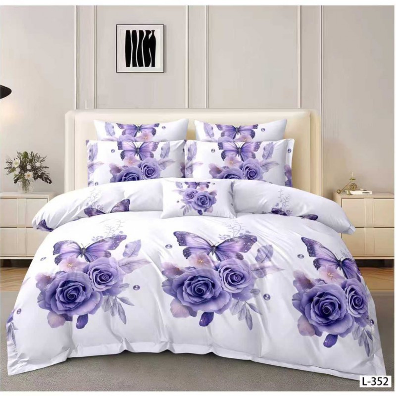  Lenjerii de pat finet gros 6 piese  ABF206