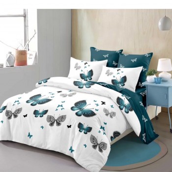  Lenjerii de pat finet gros 6 piese Cerarceaf cu Elastic ABF650