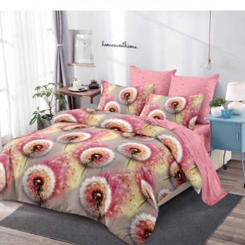  Lenjerii de pat finet gros 6 piese Cerarceaf cu Elastic ABF548