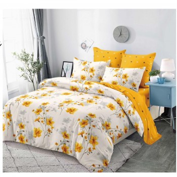  Lenjerii de pat finet gros 6 piese Cerarceaf cu Elastic ABF617