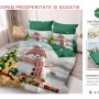 Lenjerii de pat finet gros 6 piese model craciun cu elastic COD CRH01