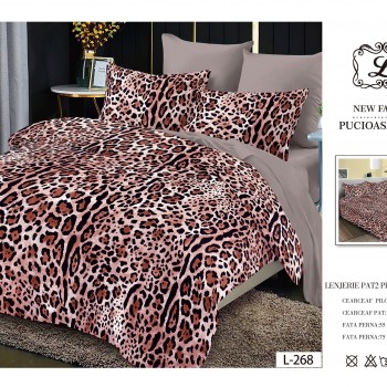 Lenjerie de pat finet gros 6 piese COD EF01 Lenjerie de pat finet gros 6 piese COD EF01