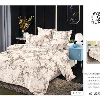 Lenjerie de pat finet gros 6 piese COD EF17 Lenjerie de pat finet gros 6 piese COD EF17