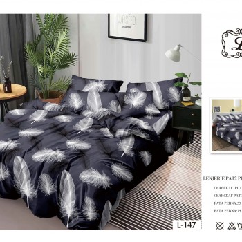 Lenjerie de pat finet gros 6 piese COD EF20 Lenjerie de pat finet gros 6 piese COD EF20