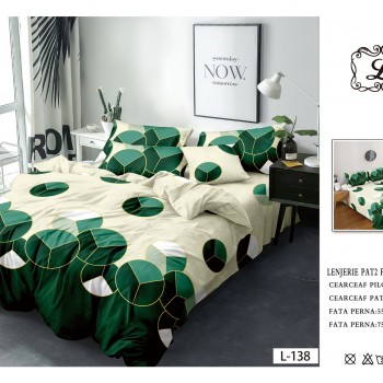 Lenjerie de pat finet gros 6 piese COD EF28 Lenjerie de pat finet gros 6 piese COD EF28