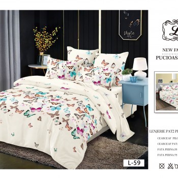 Lenjerie de pat finet gros 6 piese COD EF38 Lenjerie de pat finet gros 6 piese COD EF38