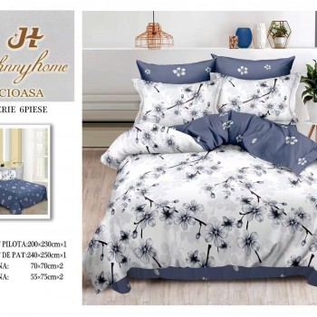 Lenjerii de pat finet gros 6 piese  ABF364  Lenjerii de pat finet gros 6 piese  ABF364