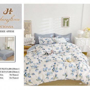 Lenjerii de pat finet gros 6 piese  ABF362  Lenjerii de pat finet gros 6 piese  ABF362