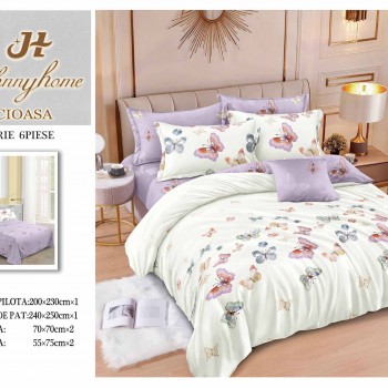  Lenjerii de pat finet gros 6 piese  ABF416