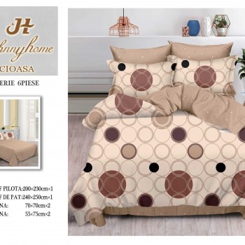  Lenjerii de pat finet gros 6 piese  ABF418