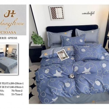  Lenjerii de pat finet gros 6 piese  ABF425