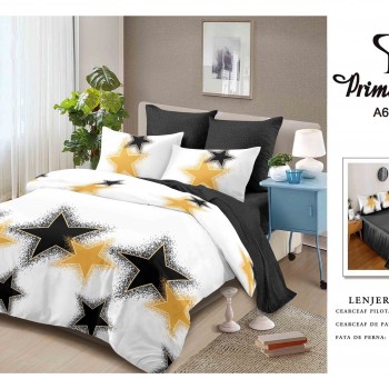 Lenjerii de pat finet gros 6 piese  ABF580  Lenjerii de pat finet gros 6 piese  ABF580
