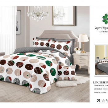 Lenjerii de pat finet gros 6 piese  ABF607  Lenjerii de pat finet gros 6 piese  ABF607