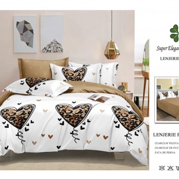 Lenjerii de pat finet gros 6 piese ABF507  Lenjerii de pat finet gros 6 piese ABF507