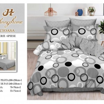  Lenjerii de pat finet gros 6 piese ABF479