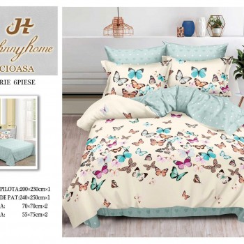  Lenjerii de pat finet gros 6 piese ABF483