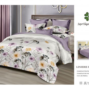 Lenjerii de pat finet gros 6 piese  ABF498  Lenjerii de pat finet gros 6 piese  ABF498