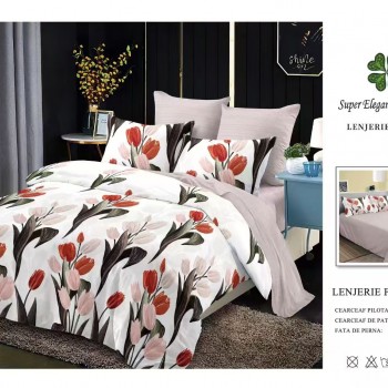  Lenjerii de pat finet gros 6 piese  ABF500