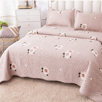 Cuvertura pat dublu din catifea 3 piese COD IAN09 Cuvertura pat dublu din catifea 3 piese COD IAN09