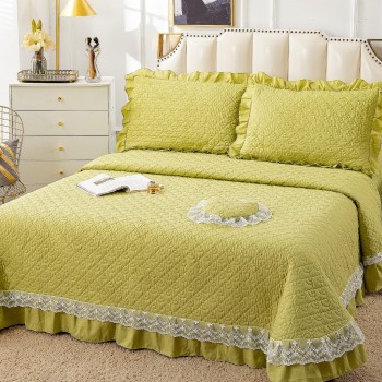 Cuvertura de pat cu volane 4 piese COD DEC04 Cuvertura de pat cu volane 4 piese COD DEC04