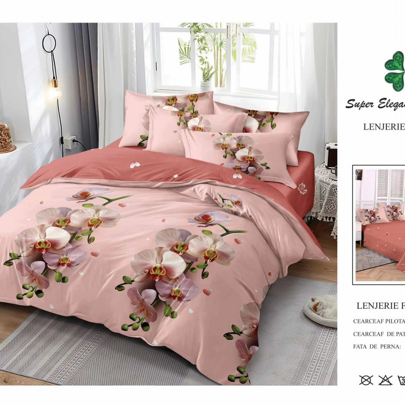 Lenjerii de pat finet gros 6 piese BBF260 Lenjerii de pat finet gros 6 piese BBF260