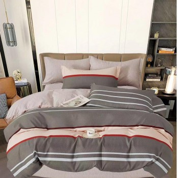 Lenjerie de pat 6 piese bumbac finet PUCIOASA COD BFP424 Lenjerie de pat 6 piese bumbac finet PUCIOASA COD BFP424