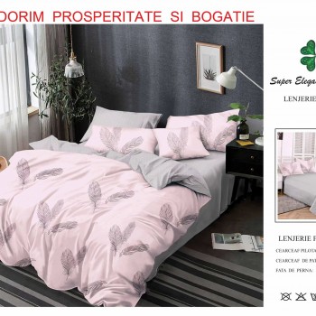 Lenjerie de pat 6 piese bumbac finet PUCIOASA COD BFP169 Lenjerie de pat 6 piese bumbac finet PUCIOASA COD BFP169