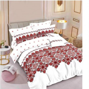 Lenjerie de pat 6 piese bumbac finet PUCIOASA COD BFP174 Lenjerie de pat 6 piese bumbac finet PUCIOASA COD BFP174