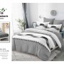 Lenjerii de pat finet gros 6 piese Cerarceaf cu Elastic  BBF250