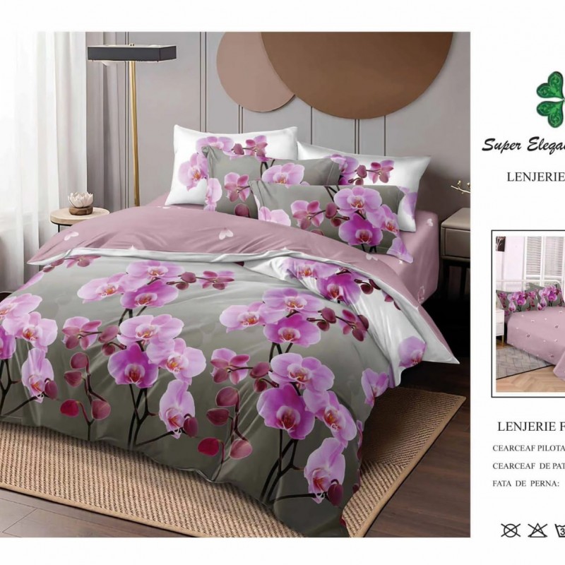 Lenjerii de pat finet gros 6 piese BBF363 Lenjerii de pat finet gros 6 piese BBF363