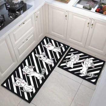 Set covoare bucatarie 2 piese COD COV27 Set covoare bucatarie 2 piese COD COV27