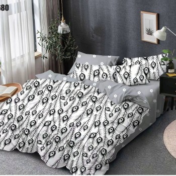 Lenjerie de pat 6 piese bumbac finet PUCIOASA COD BFP60 Lenjerie de pat 6 piese bumbac finet PUCIOASA COD BFP60