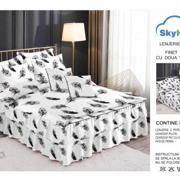 Lenjerii volanas 6 piese COD LV51 Lenjerii volanas 6 piese COD LV51