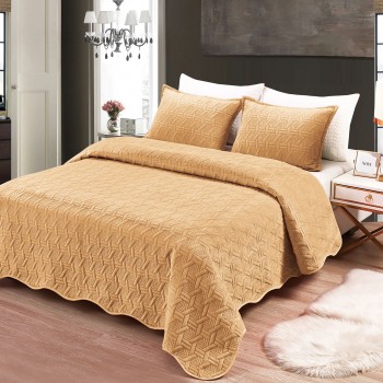 Cuvertura de catifea 3 piese COD TIF33 Cuvertura de catifea 3 piese COD TIF33