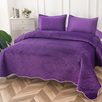 Cuvertura de catifea 3 piese COD TIF07 Cuvertura de catifea 3 piese COD TIF07