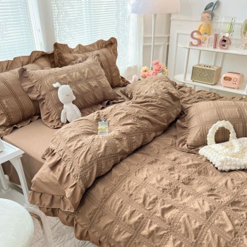 Lenjerie de Lux CREPONATA din Bumbac COD VC15 Lenjerie de Lux CREPONATA din Bumbac COD VC15