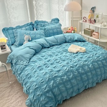 Lenjerie de Lux CREPONATA din Bumbac COD VC06 Lenjerie de Lux CREPONATA din Bumbac COD VC06