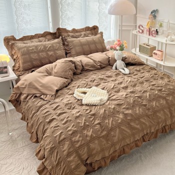 Lenjerie de Lux CREPONATA din Bumbac COD VC15 Lenjerie de Lux CREPONATA din Bumbac COD VC15