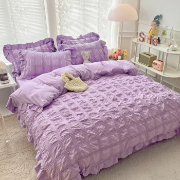 Lenjerie de Lux CREPONATA din Bumbac COD VC16 Lenjerie de Lux CREPONATA din Bumbac COD VC16