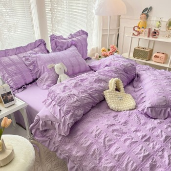 Lenjerie de Lux CREPONATA din Bumbac COD VC16 Lenjerie de Lux CREPONATA din Bumbac COD VC16