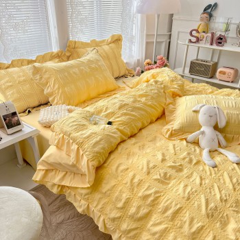 Lenjerie de Lux CREPONATA din Bumbac COD VC28 Lenjerie de Lux CREPONATA din Bumbac COD VC28