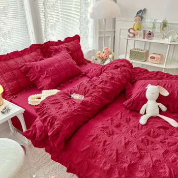 Lenjerie de Lux CREPONATA din Bumbac COD VC27 Lenjerie de Lux CREPONATA din Bumbac COD VC27