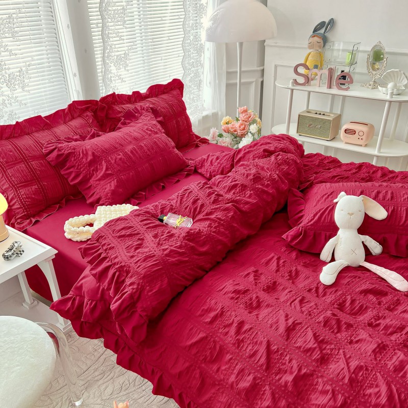 Lenjerie de Lux CREPONATA din Bumbac COD VC27 Lenjerie de Lux CREPONATA din Bumbac COD VC27