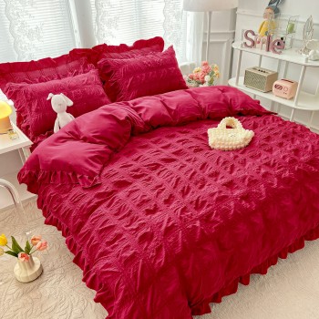 Lenjerie de Lux CREPONATA din Bumbac COD VC27 Lenjerie de Lux CREPONATA din Bumbac COD VC27