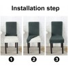 Set huse elastice, 6 scaune COD HH02 Set huse elastice, 6 scaune COD HH02